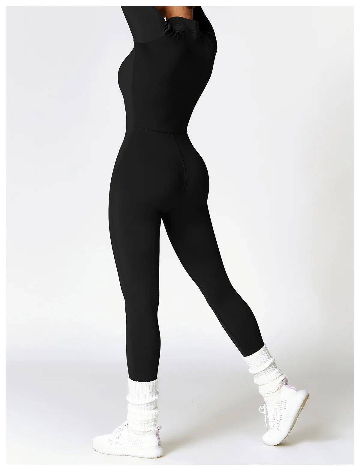 Zip-up Yoga Jumpsuit - Shapers Corp