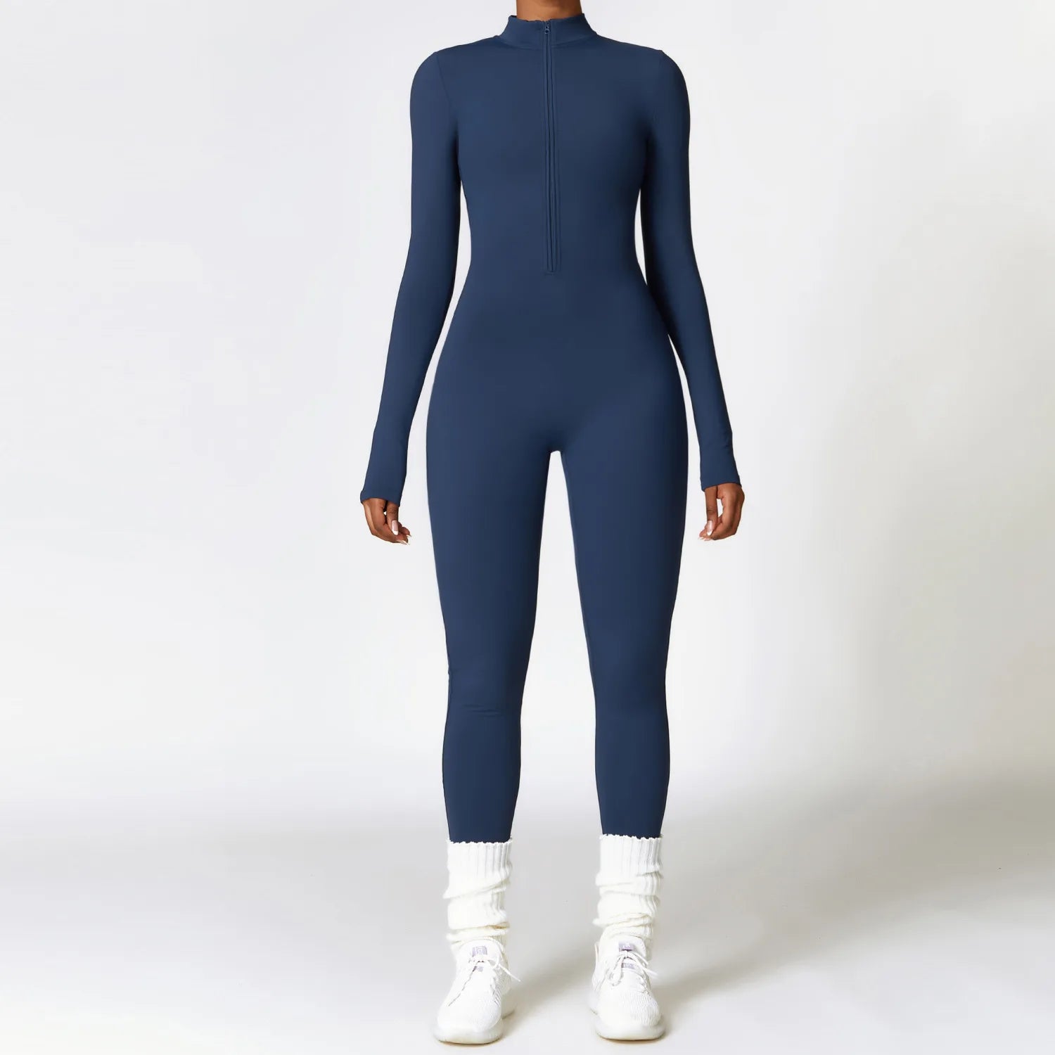 Zip-up Yoga Jumpsuit - Shapers Corp