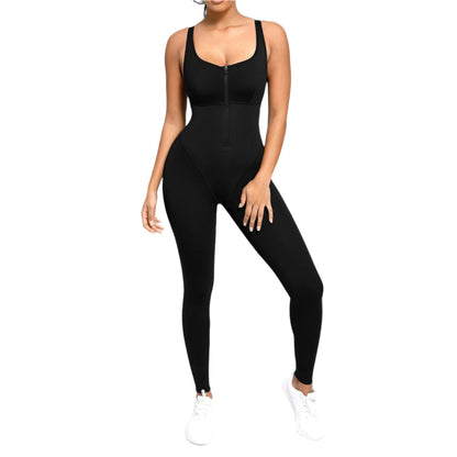 Zipper Front Jumpsuit