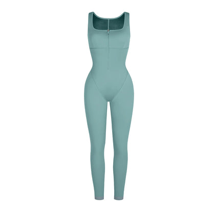 Zipper Front Jumpsuit