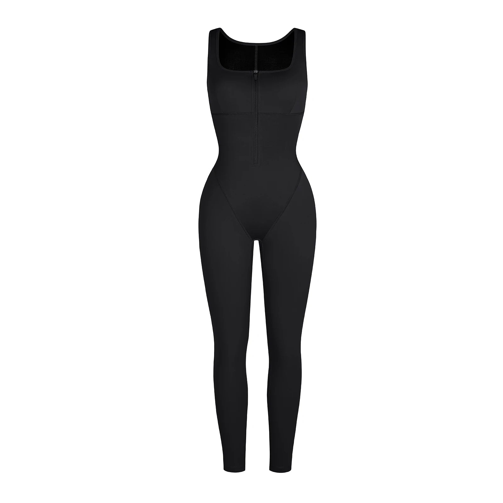 Zipper Front Jumpsuit