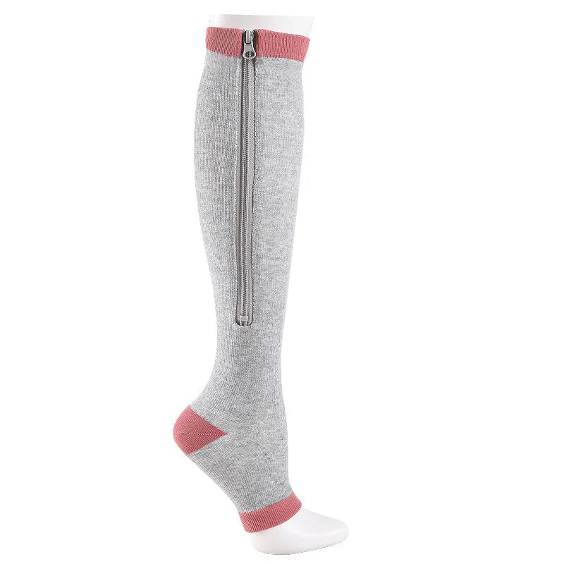 Zipper Compression Socks