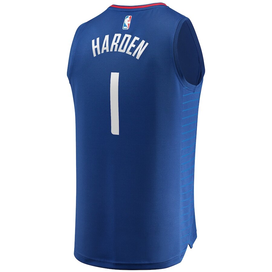 Men's LA Clippers James Harden Royal Jersey