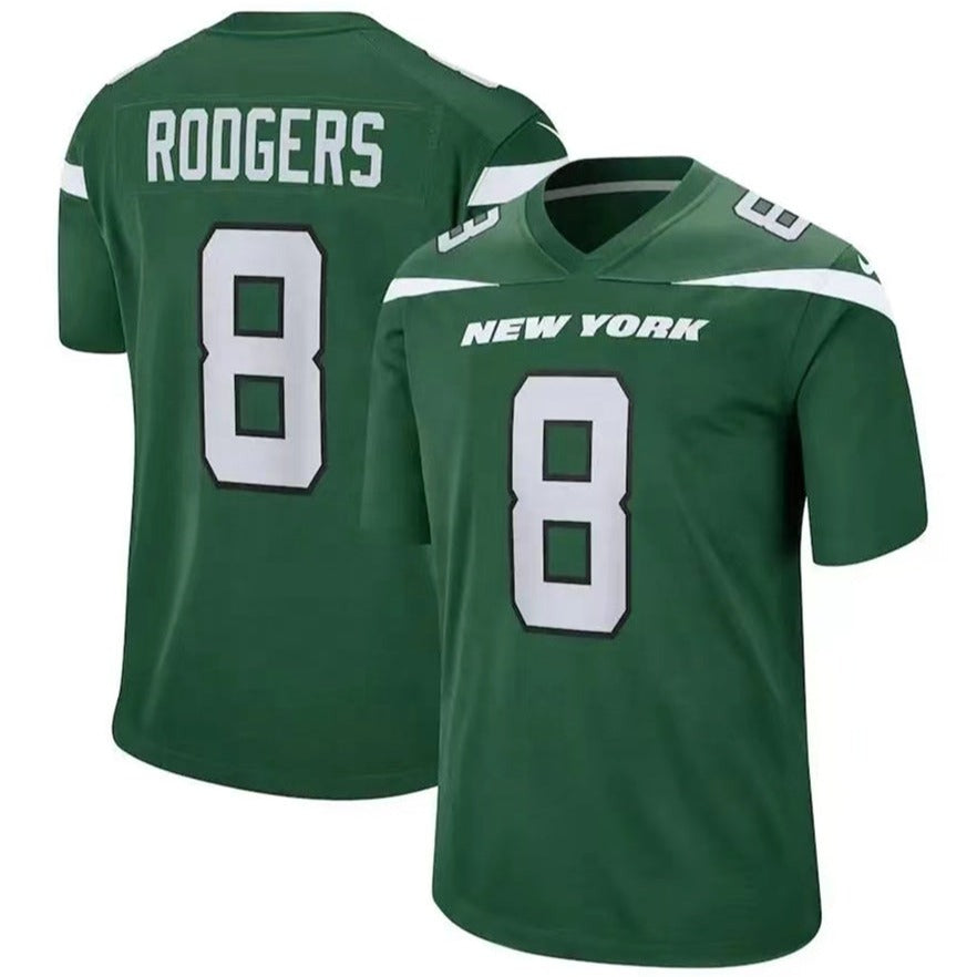  Aaron Rodgers New York Jets Football Jersey