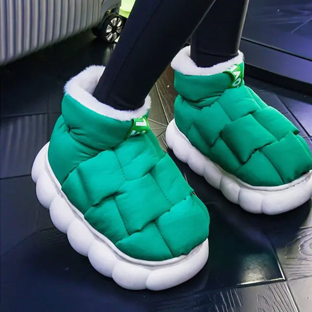 Warm Plush Lining Slippers