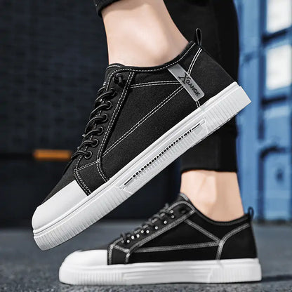 Breathable Canvas Sneakers for Men