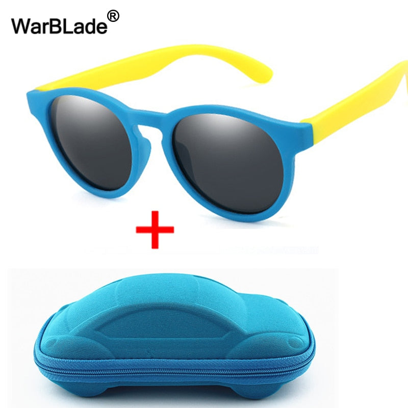 Kids Polarized Round Sunglasses