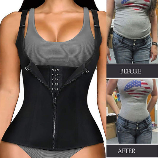 Corset Zipper Vest Body Shaper